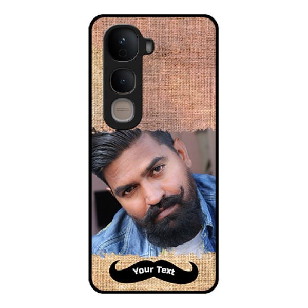 Vivo Y400 5G Custom Glass Phone Case - With Texture Design
