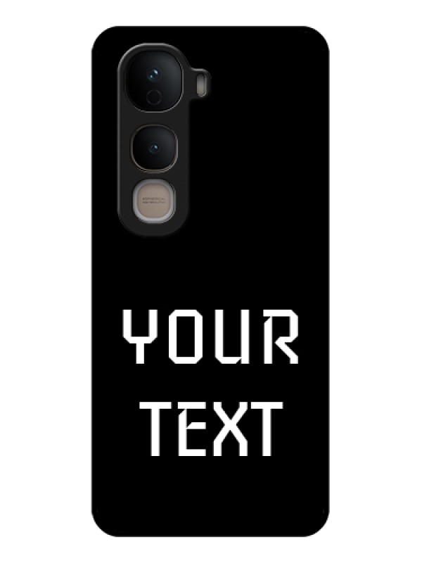 Custom Vivo Y400 5G Custom Glass Phone Case - Your Name Design