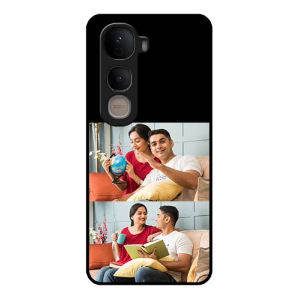 Vivo Y400 5G Custom Glass Phone Case - 2 Images Design