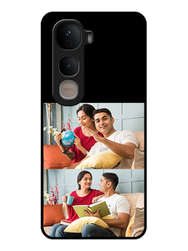 Custom Vivo Y400 5G Custom Glass Phone Case - 2 Images Design