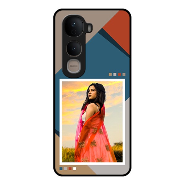 Vivo Y400 5G Custom Glass Phone Case - Retro Color Pallet Design Vivo Y400 5G Custom Glass Phone Case - Retro Color Pallet Design
