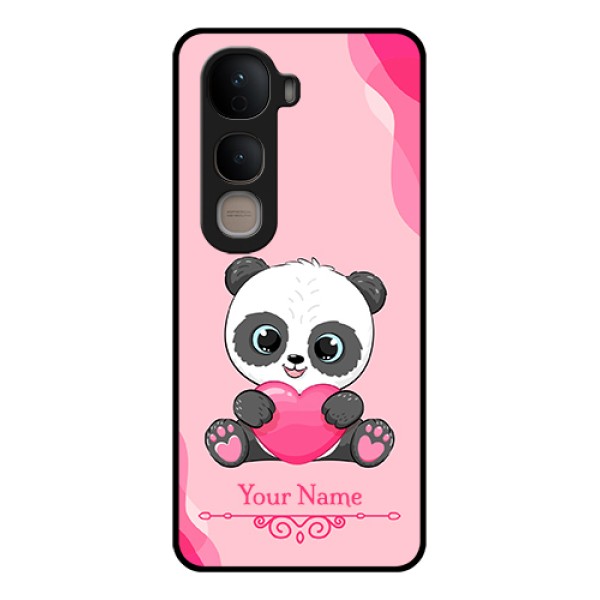 Vivo Y400 5G Custom Glass Phone Case - Cute Panda Design