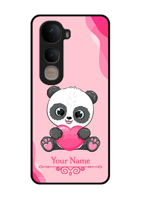 Vivo Y400 5G Custom Glass Phone Case - Cute Panda Design