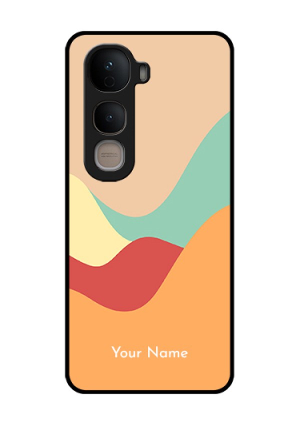 Vivo Y400 5G Custom Glass Phone Case - Ocean Waves Multi - Colour Design