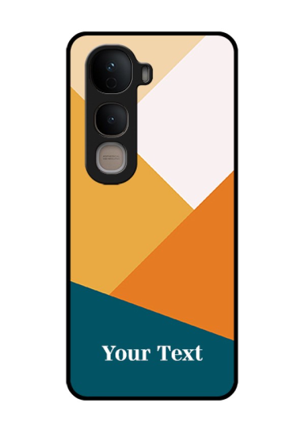 Vivo Y400 5G Custom Glass Phone Case - Stacked Multi - Colour Design