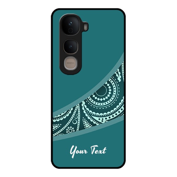 Vivo Y400 5G Custom Glass Phone Case - Semi Visible Floral Design Vivo Y400 5G Custom Glass Phone Case - Semi Visible Floral Design