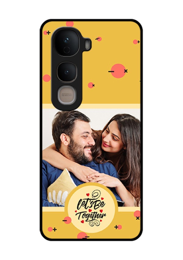Vivo Y400 5G Custom Glass Phone Case - Lets Be Together Design