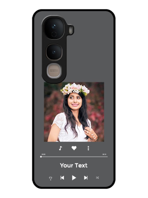 Custom Vivo Y400 5G Custom Glass Phone Case - Play The Music Design