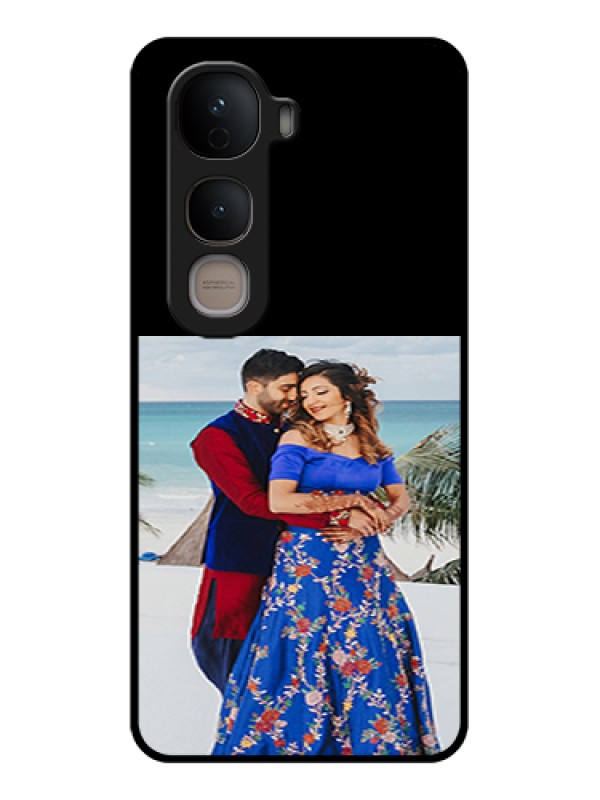 Custom Vivo Y400 5G Custom Glass Phone Case - Upload Full Picture With Custom Color Design