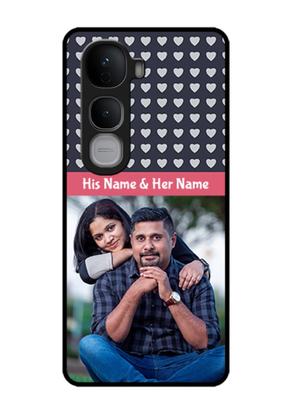 Vivo Y400 Pro 5G Custom Glass Phone Case - Love Symbols Design