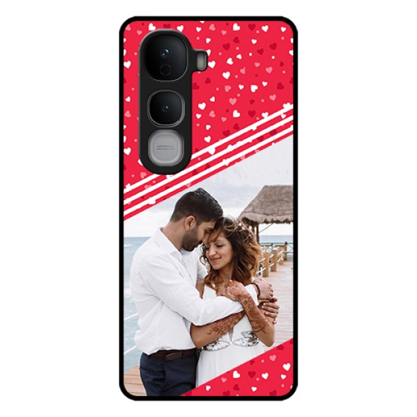 Vivo Y400 Pro 5G Custom Glass Phone Case - Valentines Gift Design