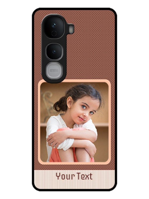 Custom Vivo Y400 Pro 5G Custom Glass Phone Case - Simple Pic Upload Design