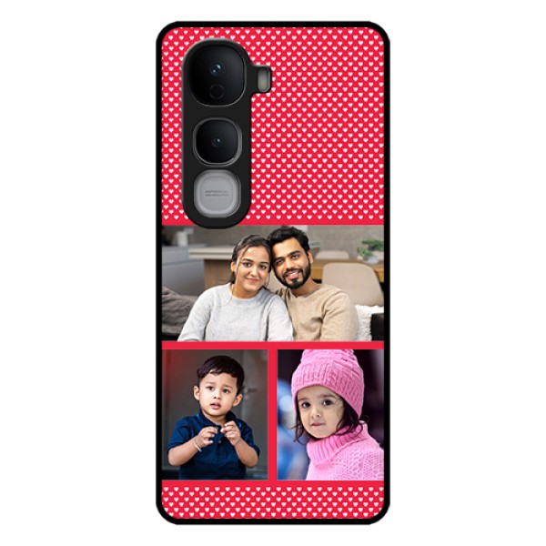 Vivo Y400 Pro 5G Custom Glass Phone Case - Bulk Photo Upload Design Vivo Y400 Pro 5G Custom Glass Phone Case - Bulk Photo Upload Design