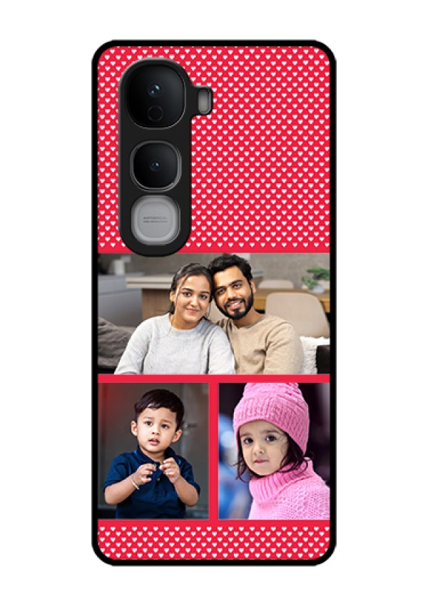 Vivo Y400 Pro 5G Custom Glass Phone Case - Bulk Photo Upload Design