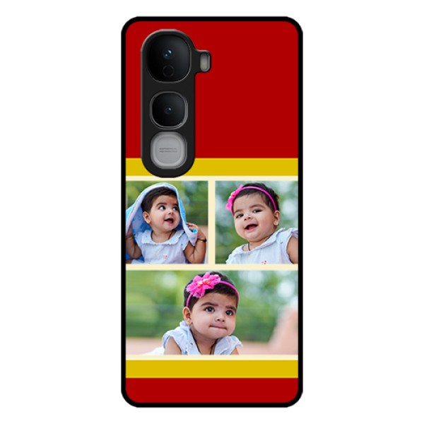 Vivo Y400 Pro 5G Custom Glass Phone Case - Multiple Pic Upload Design Vivo Y400 Pro 5G Custom Glass Phone Case - Multiple Pic Upload Design