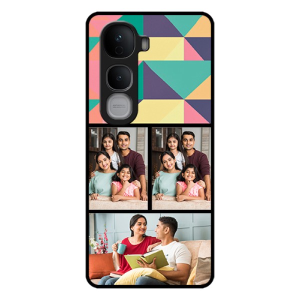Vivo Y400 Pro 5G Custom Glass Phone Case - Bulk Pic Upload Design