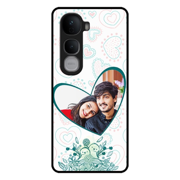 Vivo Y400 Pro 5G Custom Glass Phone Case - Premium Couple Design