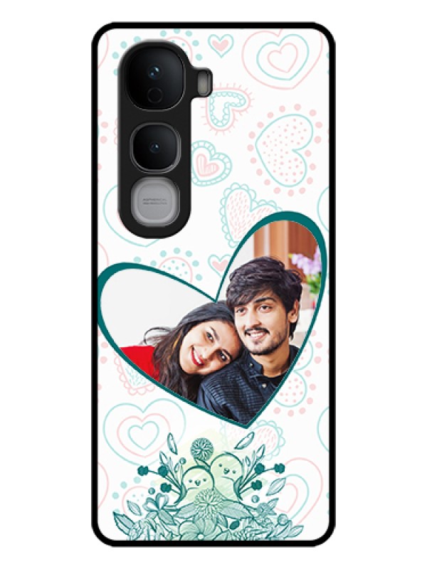 Custom Vivo Y400 Pro 5G Custom Glass Phone Case - Premium Couple Design