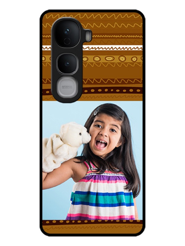 Custom Vivo Y400 Pro 5G Custom Glass Phone Case - Friends Picture Upload Design