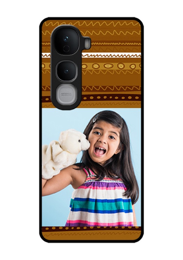 Vivo Y400 Pro 5G Custom Glass Phone Case - Friends Picture Upload Design