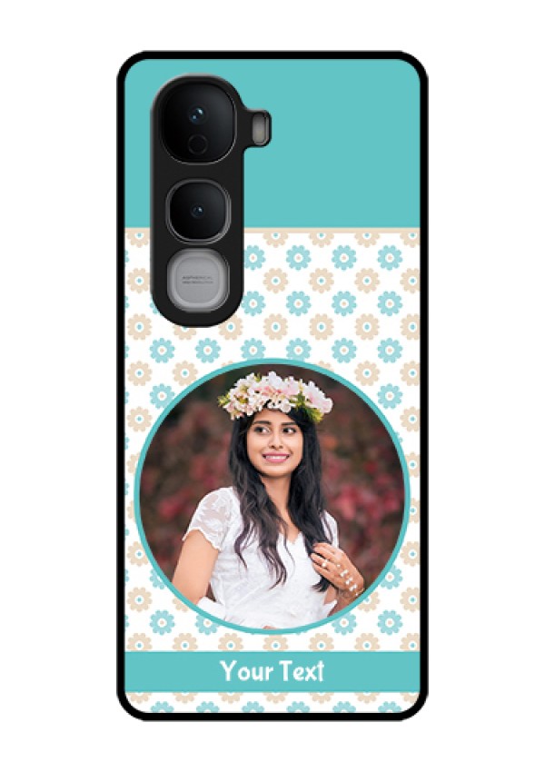 Vivo Y400 Pro 5G Custom Glass Phone Case - Beautiful Flowers Design