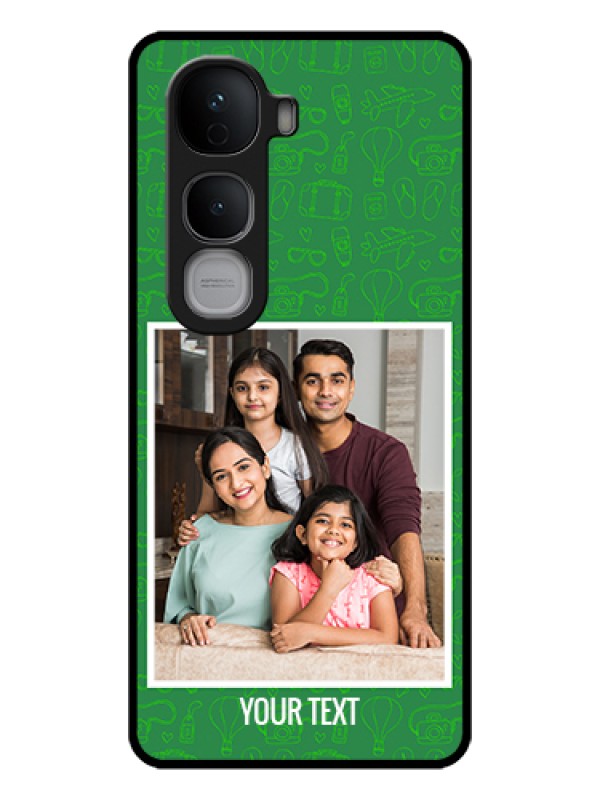 Custom Vivo Y400 Pro 5G Custom Glass Phone Case - Picture Upload Design