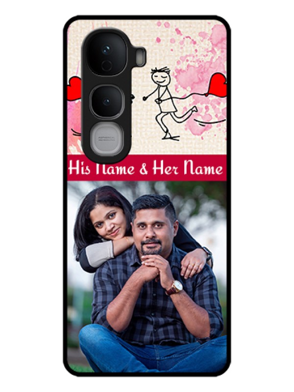 Custom Vivo Y400 Pro 5G Custom Glass Phone Case - You And Me Case Design