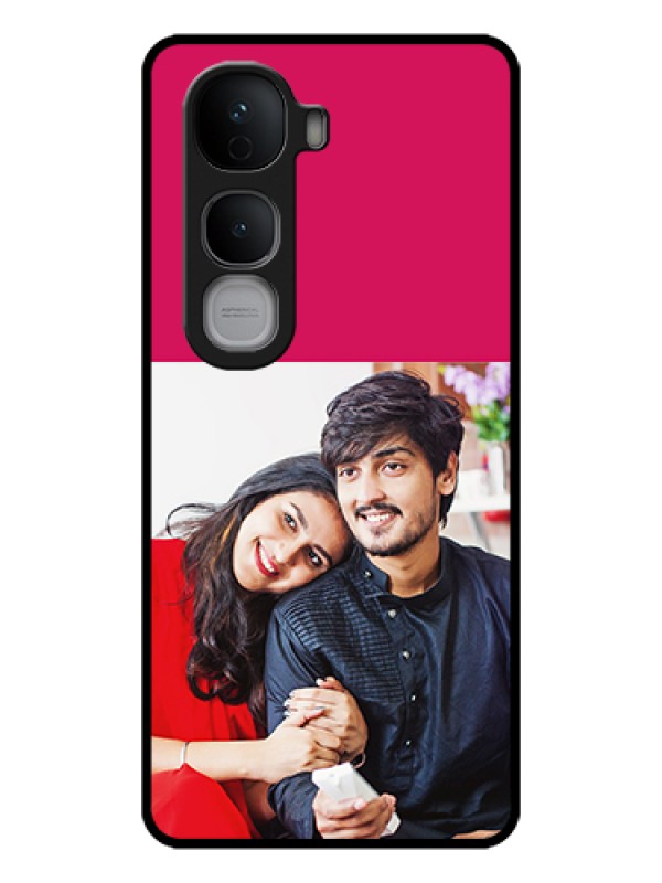 Custom Vivo Y400 Pro 5G Custom Glass Phone Case - Anniversary Cover Design