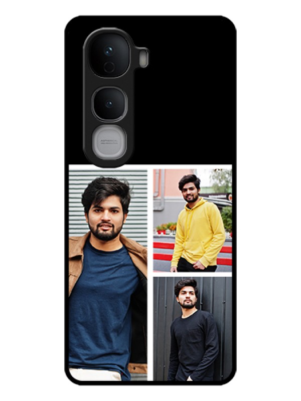 Custom Vivo Y400 Pro 5G Custom Glass Phone Case - Upload Multiple Picture Design