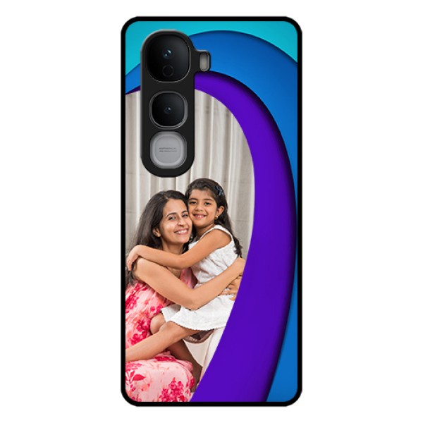 Vivo Y400 Pro 5G Custom Glass Phone Case - Simple Pattern Design Vivo Y400 Pro 5G Custom Glass Phone Case - Simple Pattern Design