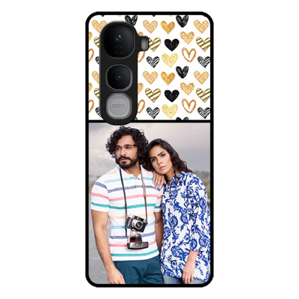 Vivo Y400 Pro 5G Custom Glass Phone Case - Love Symbol Design