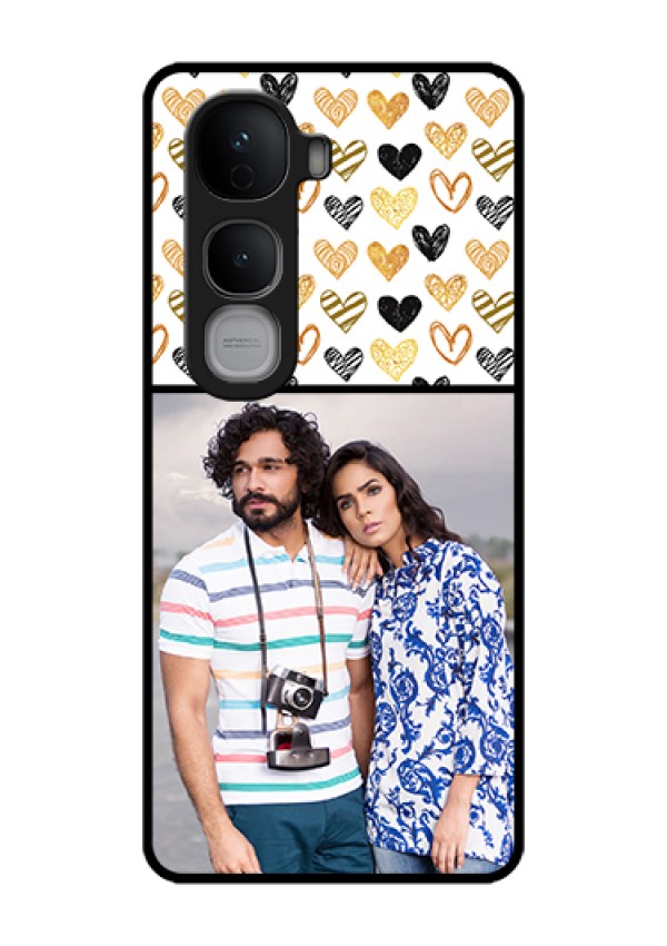 Vivo Y400 Pro 5G Custom Glass Phone Case - Love Symbol Design
