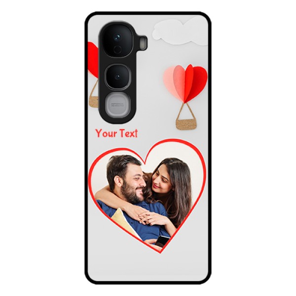 Vivo Y400 Pro 5G Custom Glass Phone Case - Parachute Love Design