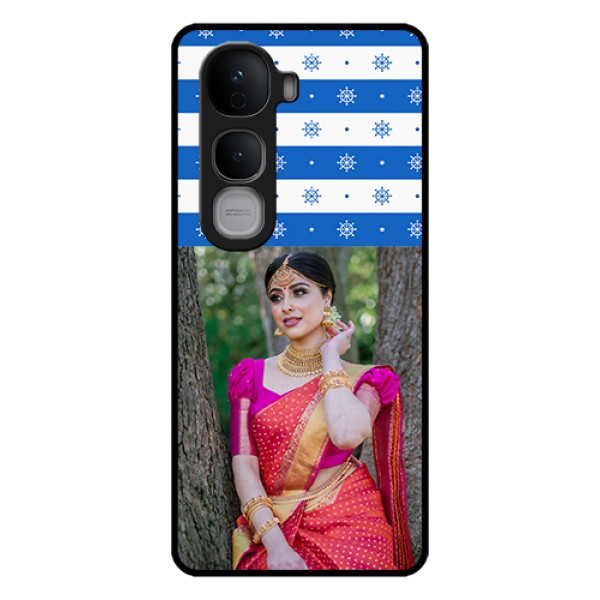 Vivo Y400 Pro 5G Custom Glass Phone Case - Snow Pattern Design