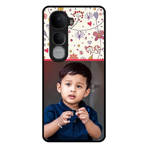 Vivo Y400 Pro 5G Custom Glass Phone Case - Premium Floral Design