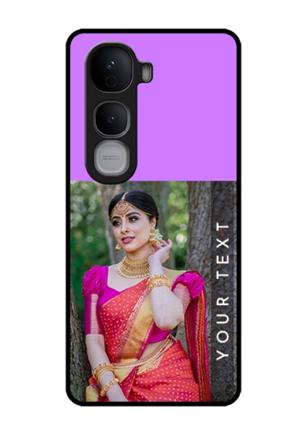 Vivo Y400 Pro 5G Custom Glass Phone Case - Birthday Icons Design