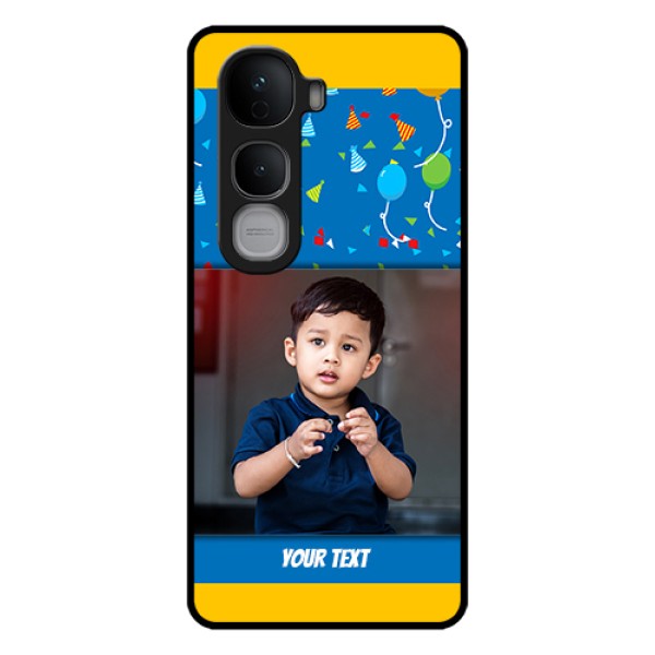 Vivo Y400 Pro 5G Custom Glass Phone Case - Birthday Wishes Design