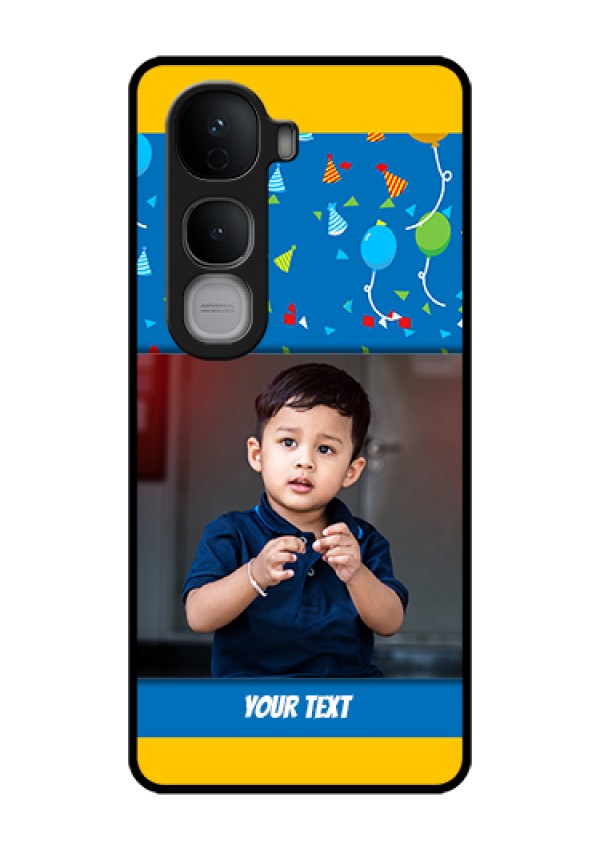 Vivo Y400 Pro 5G Custom Glass Phone Case - Birthday Wishes Design