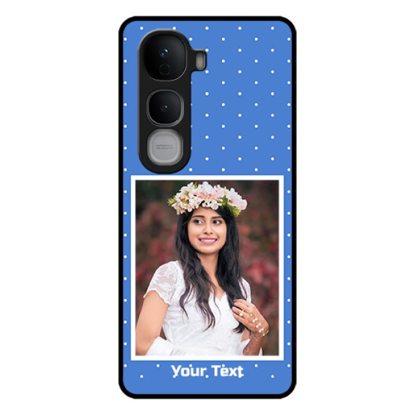 Vivo Y400 Pro 5G Custom Glass Phone Case - Polka Dots Design