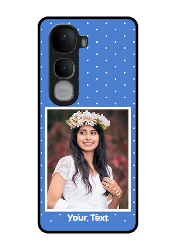 Vivo Y400 Pro 5G Custom Glass Phone Case - Polka Dots Design