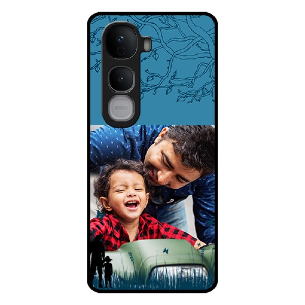 Vivo Y400 Pro 5G Custom Glass Phone Case - Best Dad Design