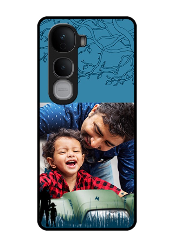 Vivo Y400 Pro 5G Custom Glass Phone Case - Best Dad Design