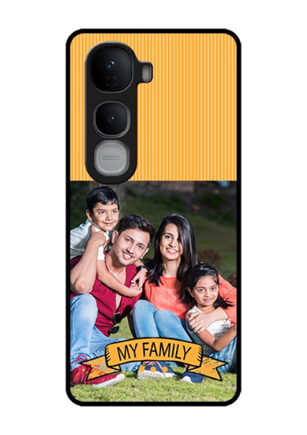 Vivo Y400 Pro 5G Custom Glass Phone Case - My Family Design