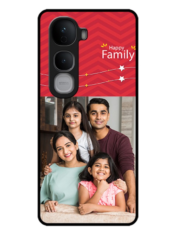 Custom Vivo Y400 Pro 5G Custom Glass Phone Case - Happy Family Design
