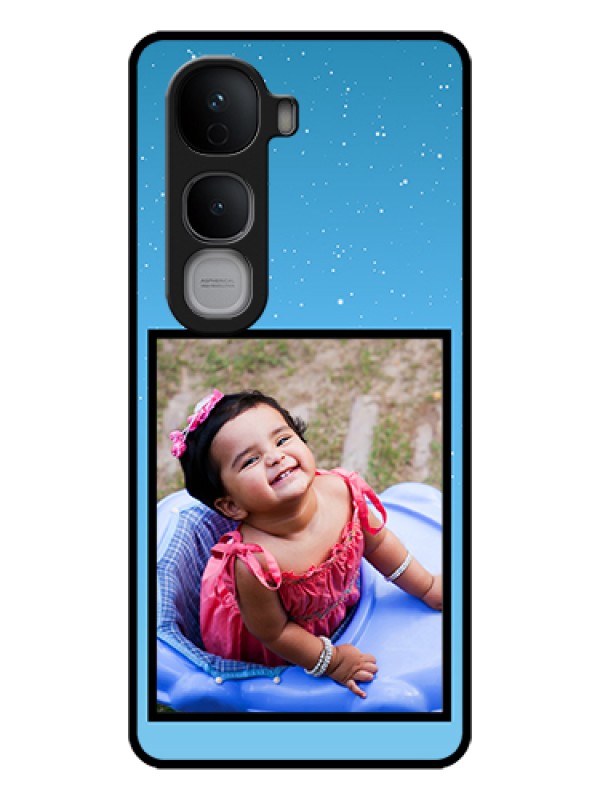 Custom Vivo Y400 Pro 5G Custom Glass Phone Case - Wave Pattern Colorful Design