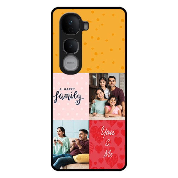 Vivo Y400 Pro 5G Custom Glass Phone Case - Images With Quotes Design