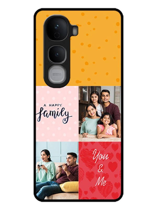 Custom Vivo Y400 Pro 5G Custom Glass Phone Case - Images With Quotes Design