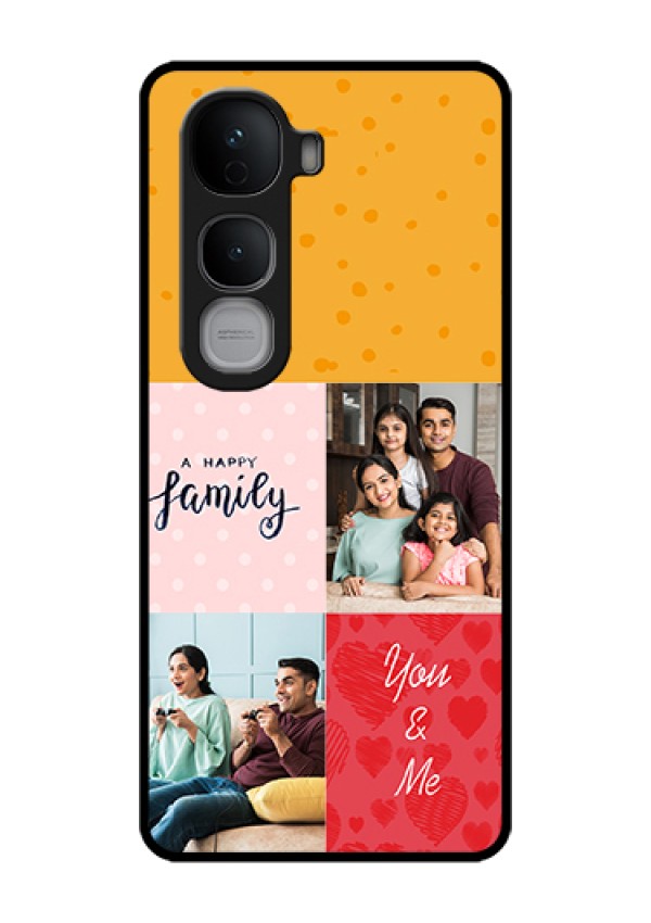 Vivo Y400 Pro 5G Custom Glass Phone Case - Images With Quotes Design