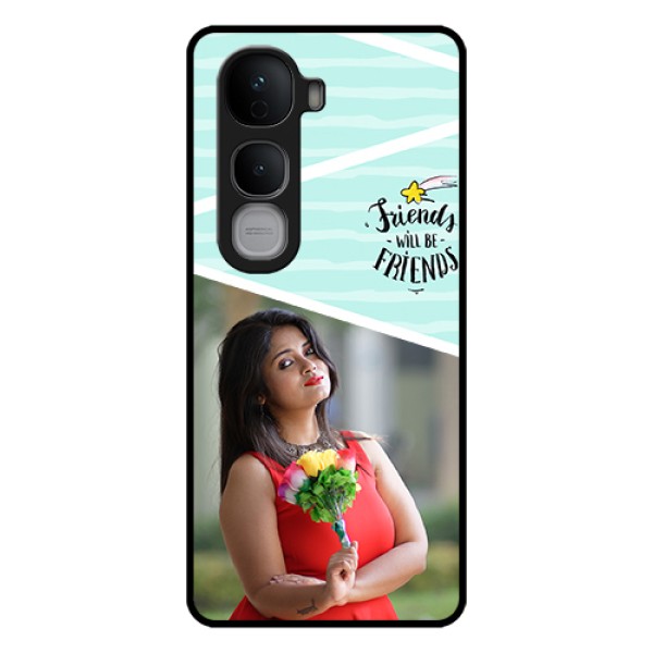 Vivo Y400 Pro 5G Custom Glass Phone Case - Friends Picture Icon Design Vivo Y400 Pro 5G Custom Glass Phone Case - Friends Picture Icon Design