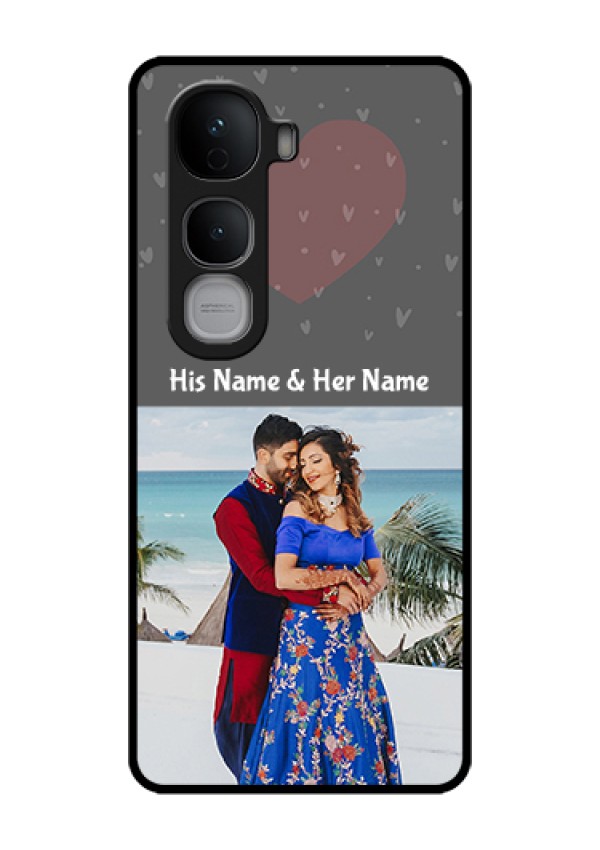 Vivo Y400 Pro 5G Custom Glass Phone Case - Buy Love Design With Photo Online
